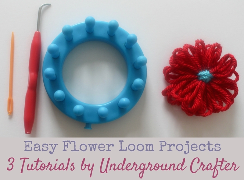 Easy Flower Loom Projects Underground Crafter