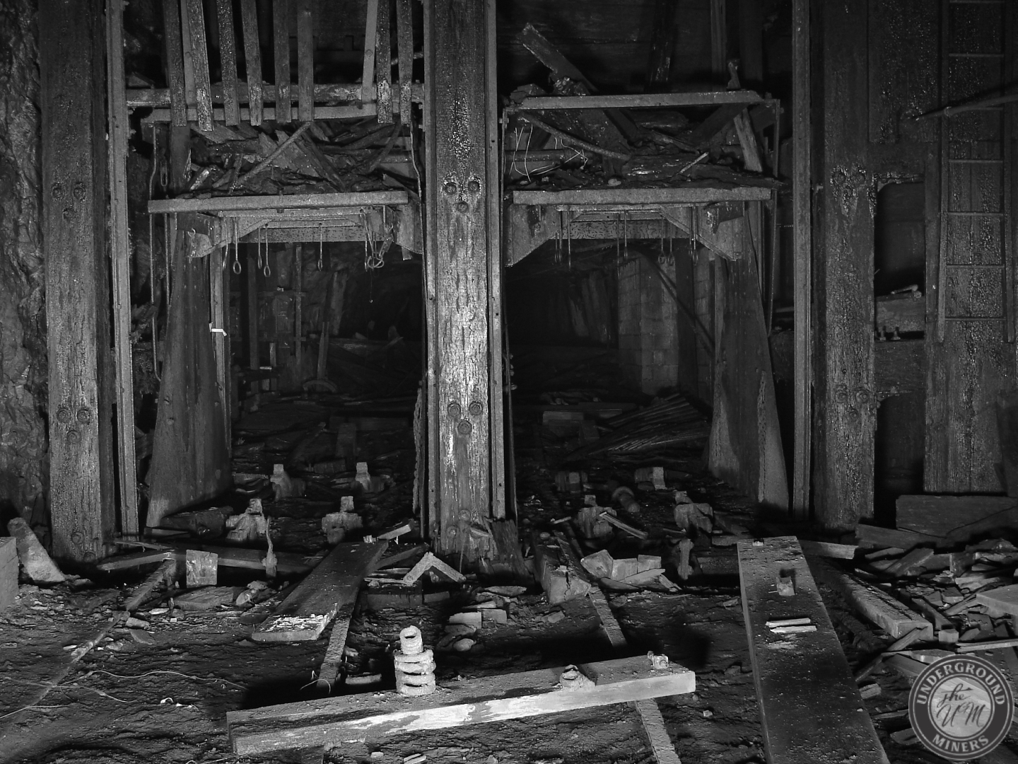 Coaldale No 8 Colliery Underground Miners