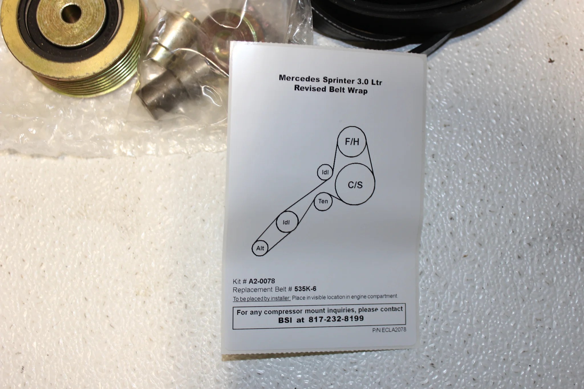 Nations 280Amp Dual Alternator Kit for 3.0L Mercedes Sprinters