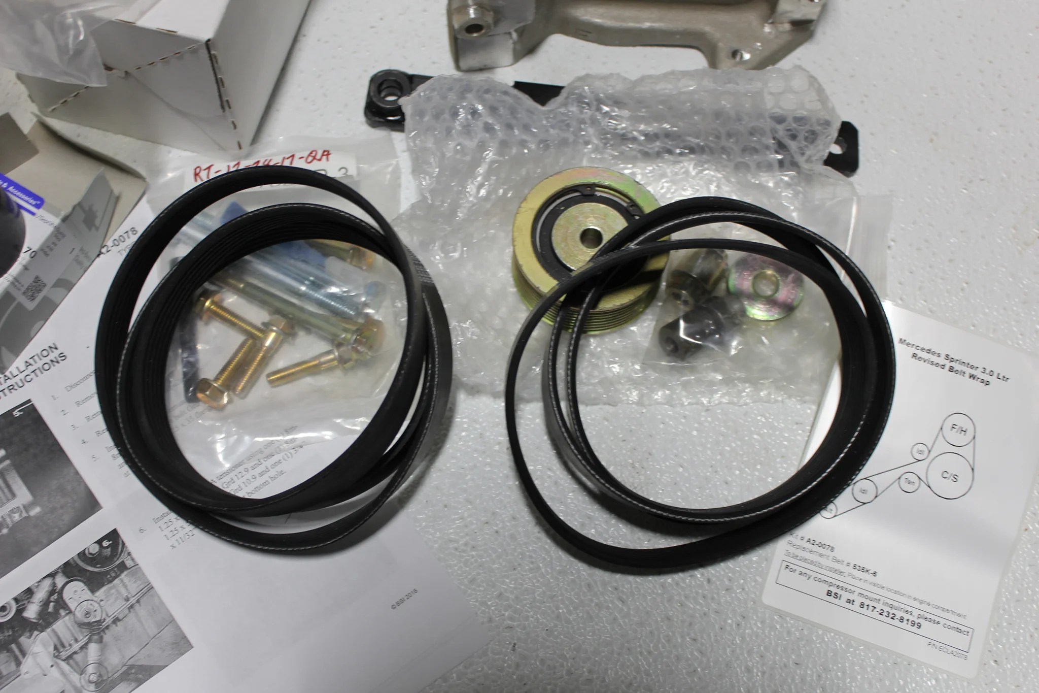 Nations 280Amp Dual Alternator Kit for 3.0L Mercedes Sprinters