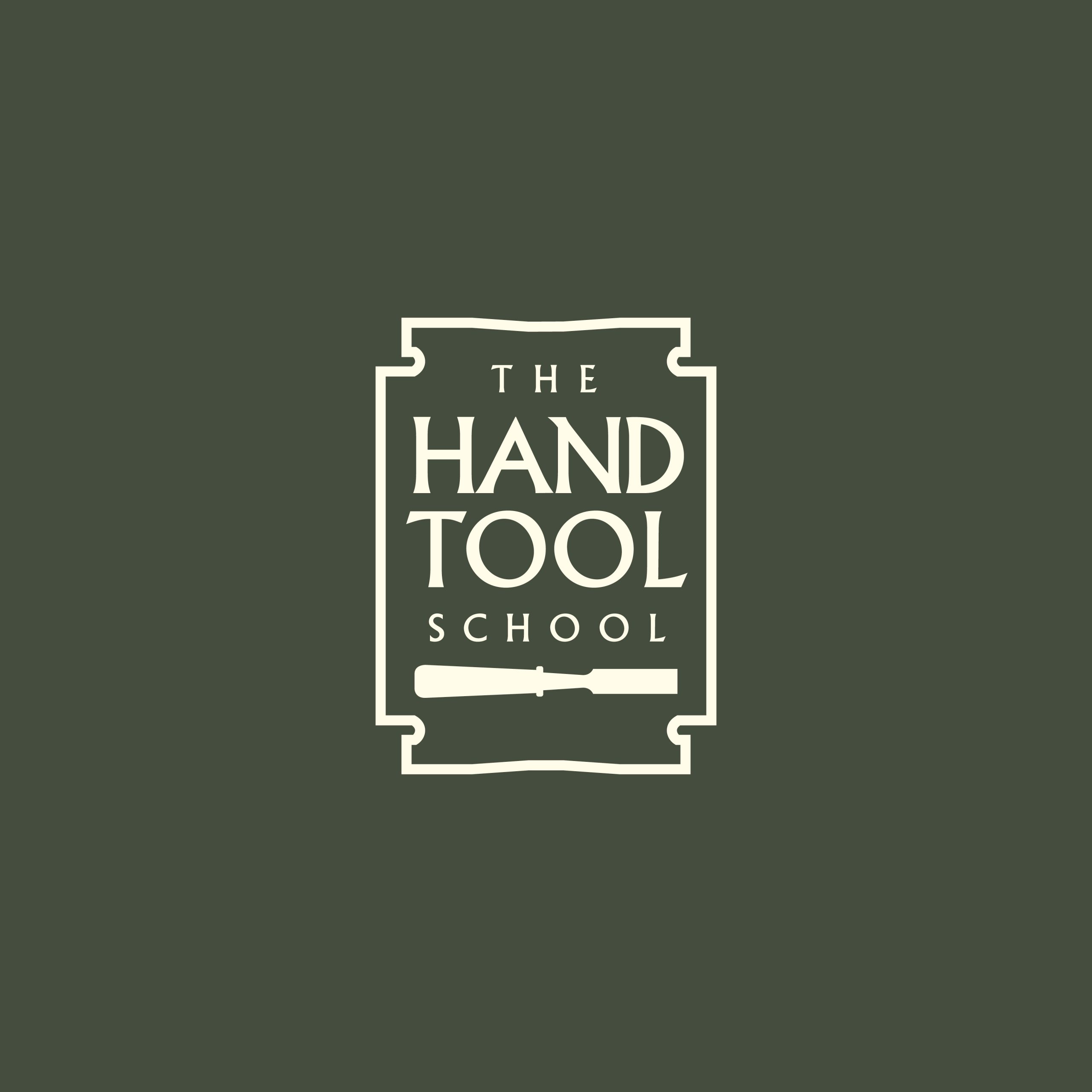 Hand Tool School logo design Underscorefunk Design