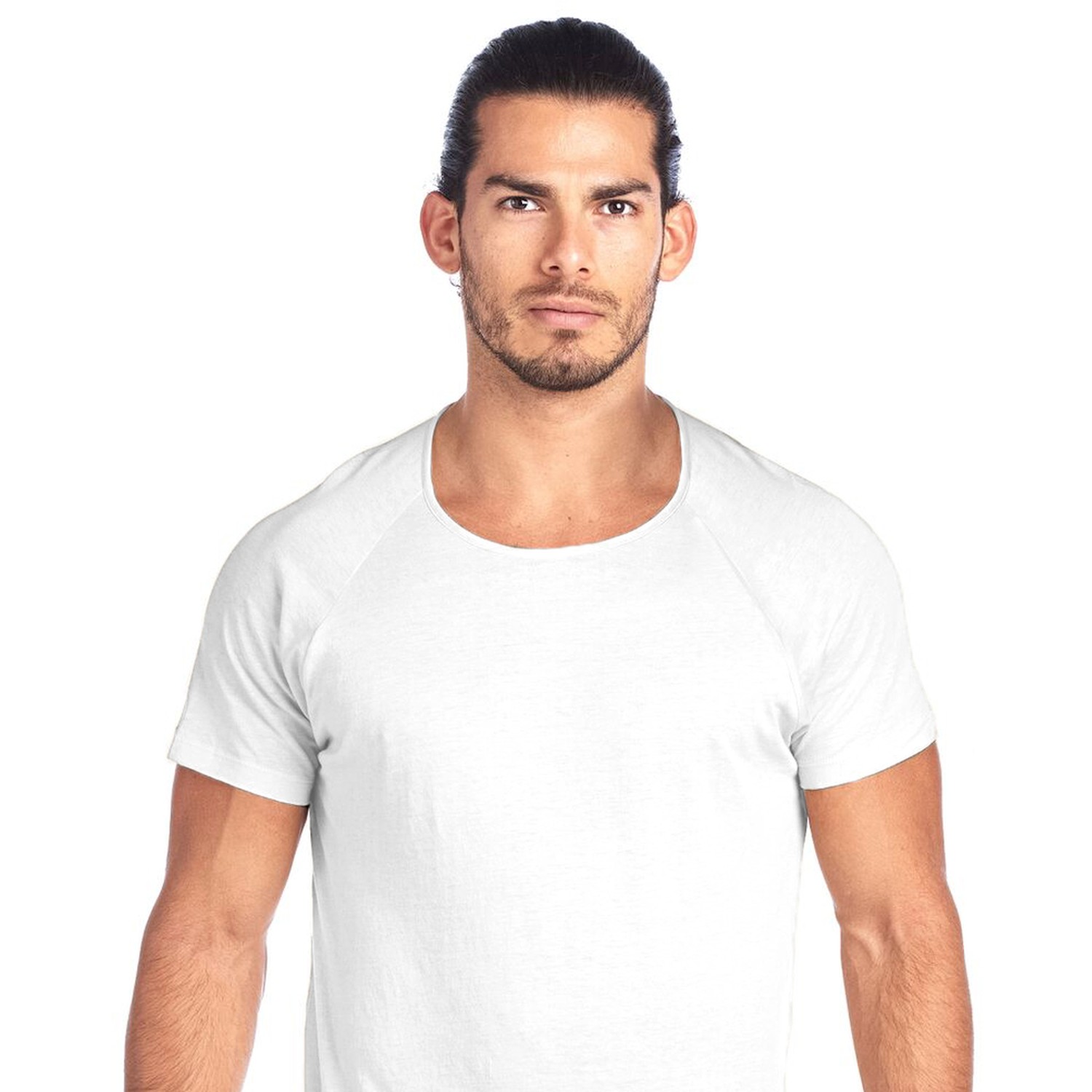 SHIRTLESS Crew Neck Undershirt White Shirtless Undershirts