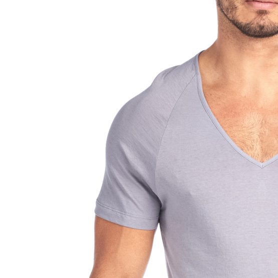 SHIRTLESS Grey VNeck Undershirt