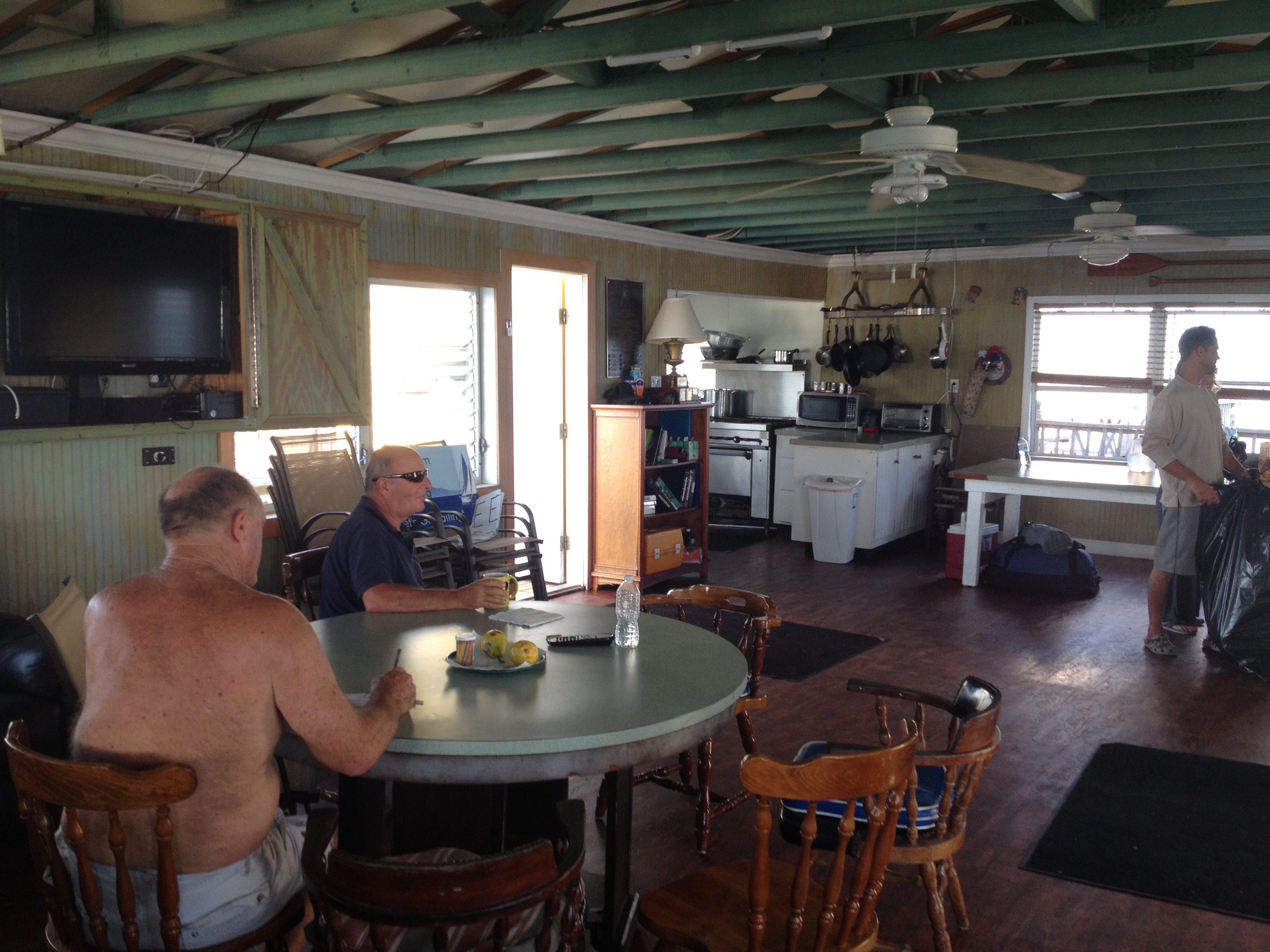 Cruise to Stiltsville Under the Boom