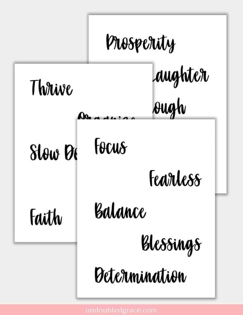 and Free Vision Board Printables, Templates, and Tips for 2022