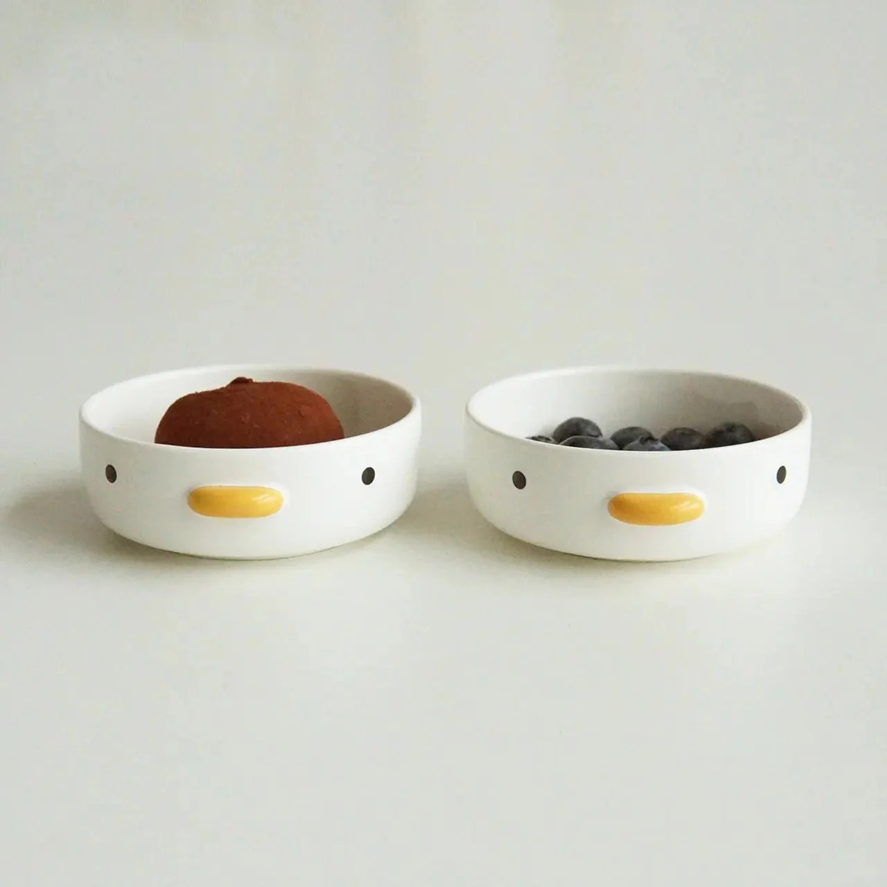 Benson The Duck Salad Bowls Handmade Glaze Safety Ceramics Bowls