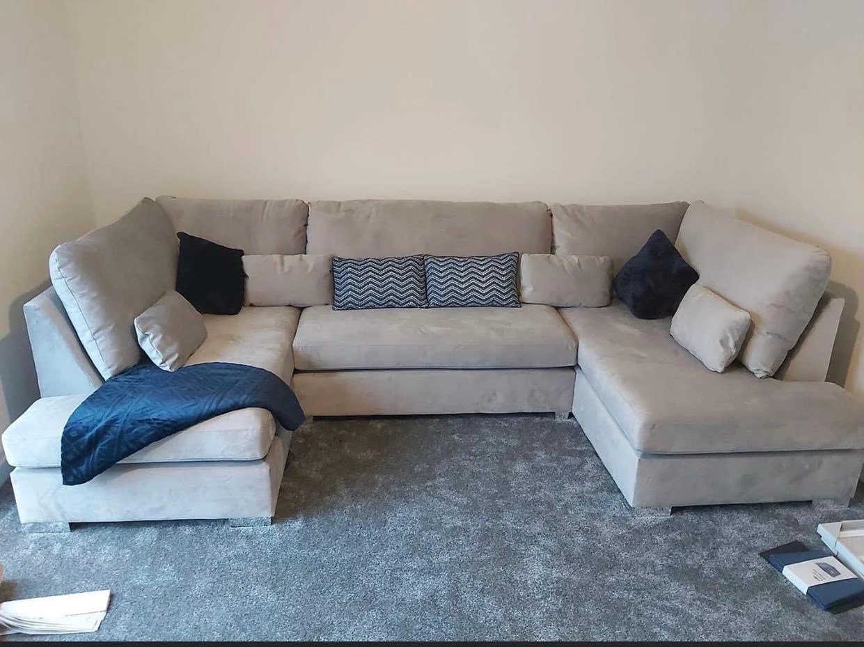 U Shape Sofa Set sofa in uk Uneekhome