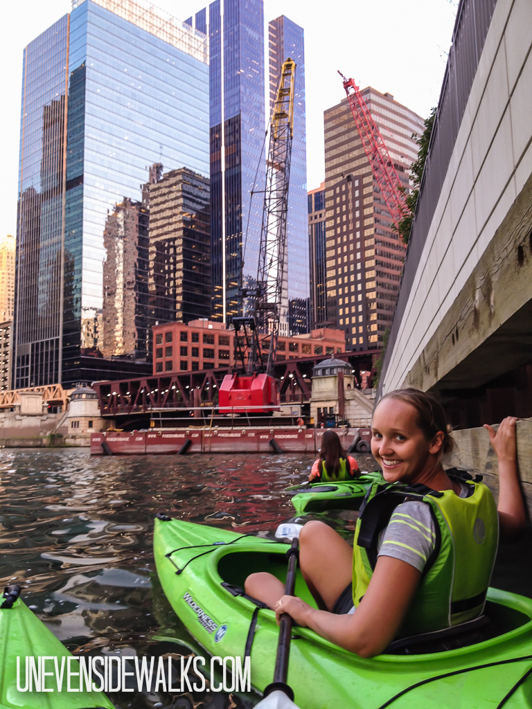 Kayak the Riverwalk The Best Way to See Chicago! Uneven Sidewalks