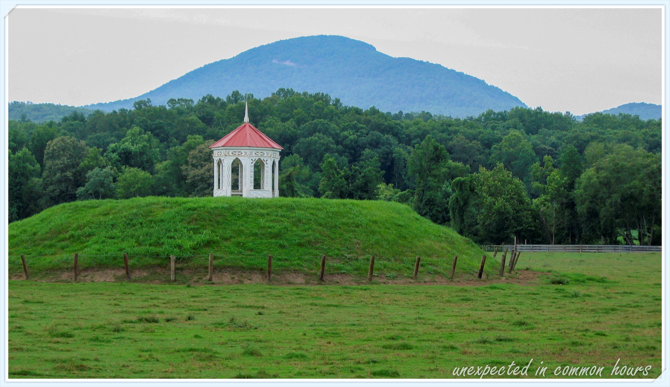 Nacoochee Indian Mound Unexpected in common hours