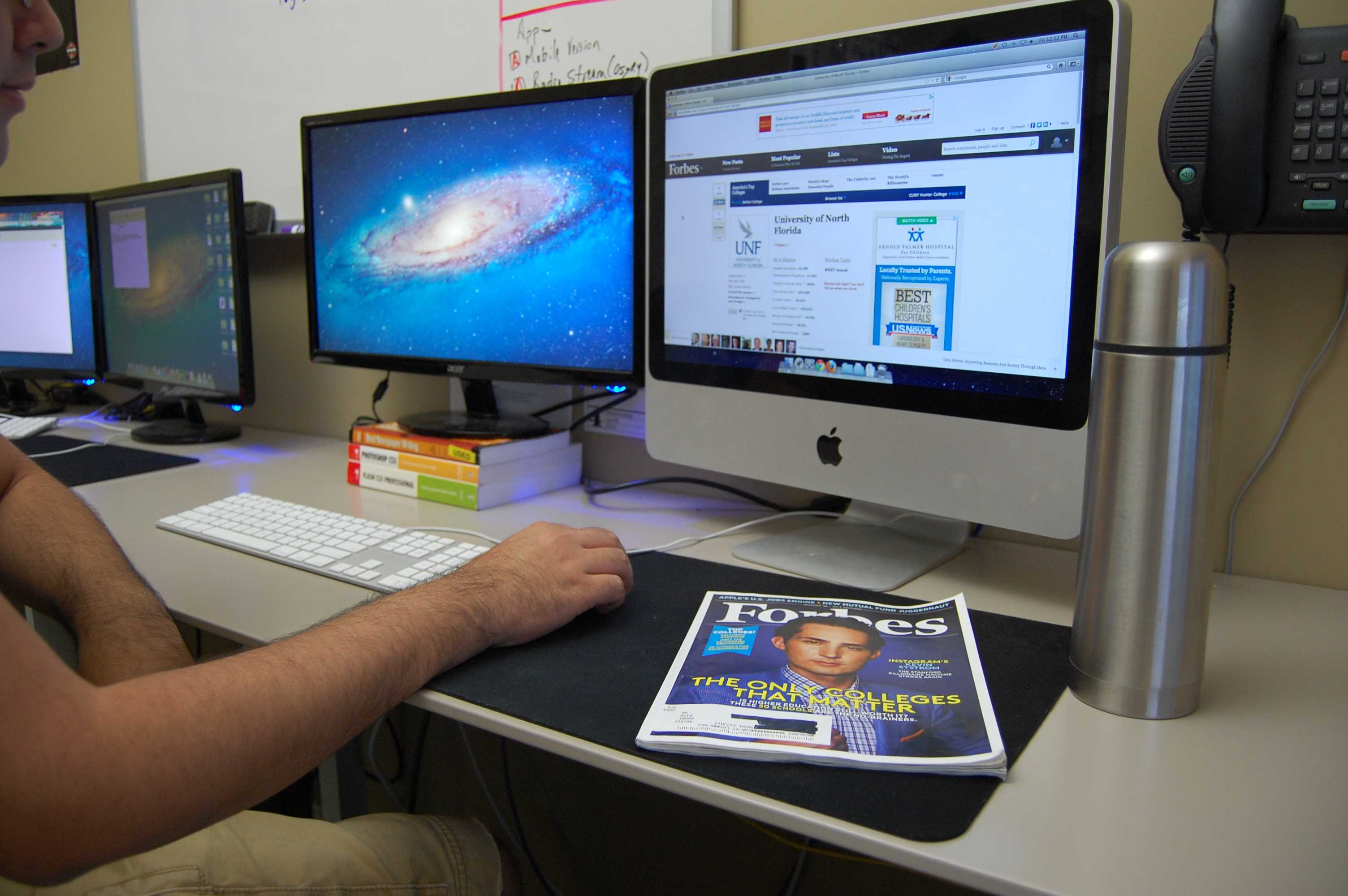 UNF ranks in on Forbes magazine’s “America’s Top Colleges” 2012 list