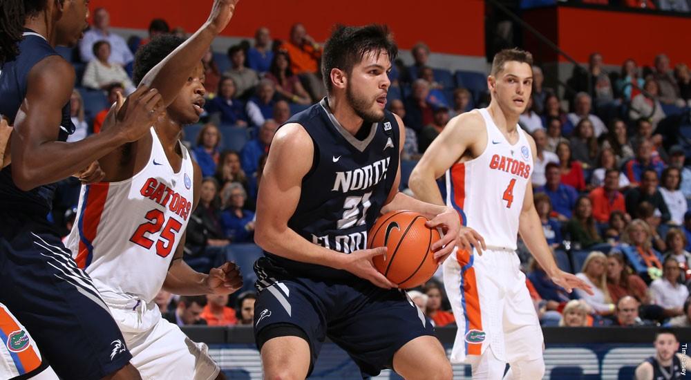 North Florida men’s basketball falls to No. 8 Florida UNF Spinnaker