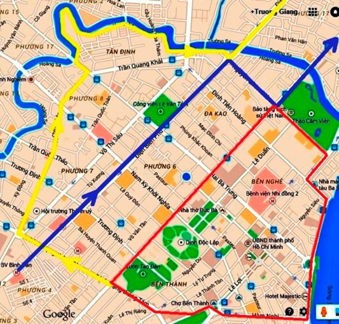 Ứng dụng GIS mô tả và phân tích giao thông quận 1 Ứng dụng GIS