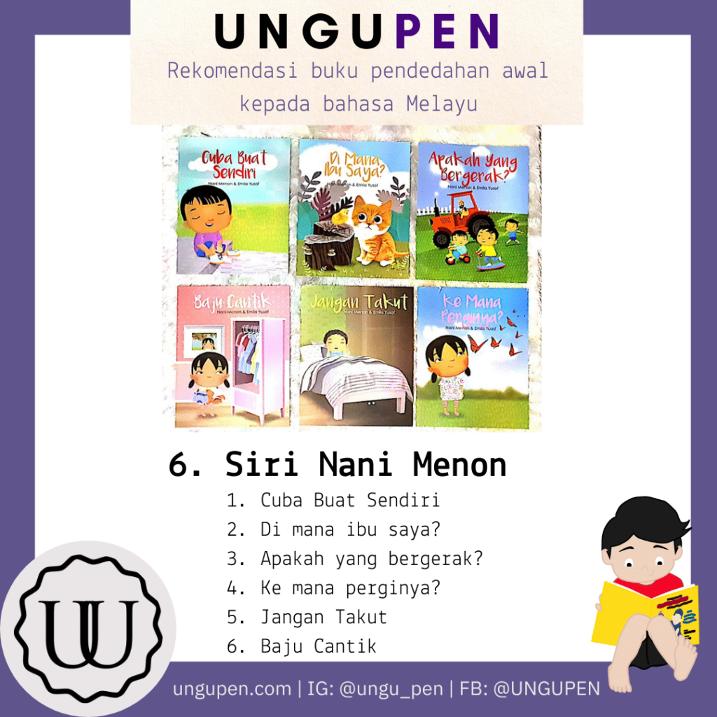 Malay Books for Kids (Tahap Awal), Singapore Ungu Pen
