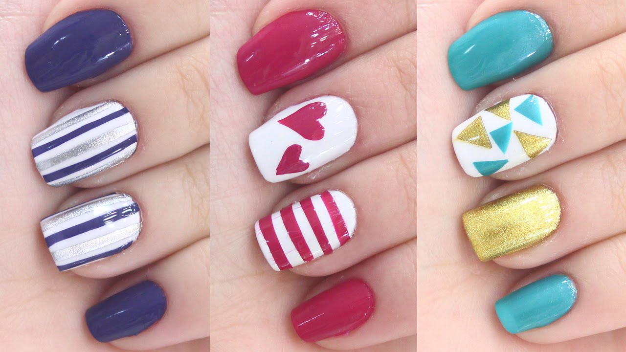 3 Unhas Decoradas fáceis para iniciantes 4 Jana Taffarel