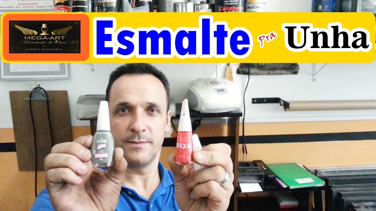 Esmalte Pra Unha! Martelinho de Ouro, Curso e Serviços, em Sp, no Abc