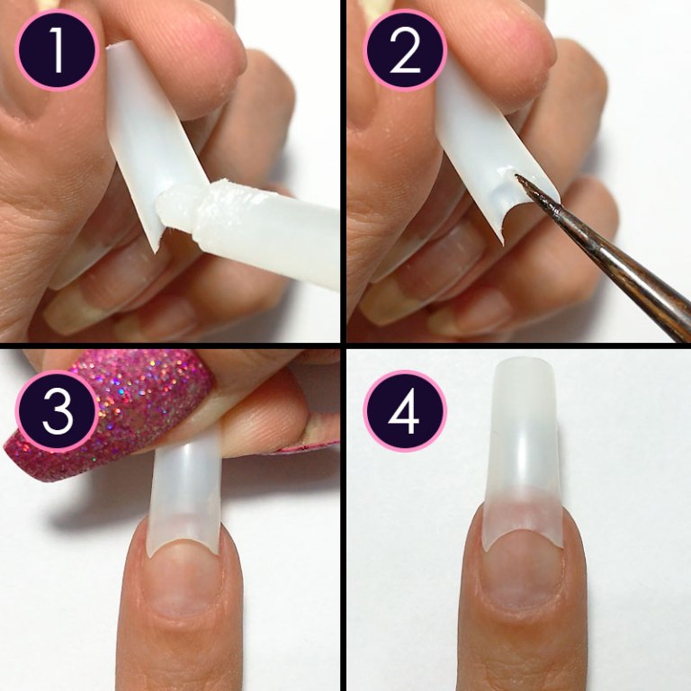 Tutorial Como Alongar As Unhas Com Tips Unhas Da LalÁ 💜