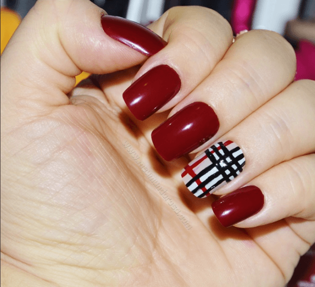 UNHAS DECORADAS VERMELHAS 2019 → Fotos, Ideias