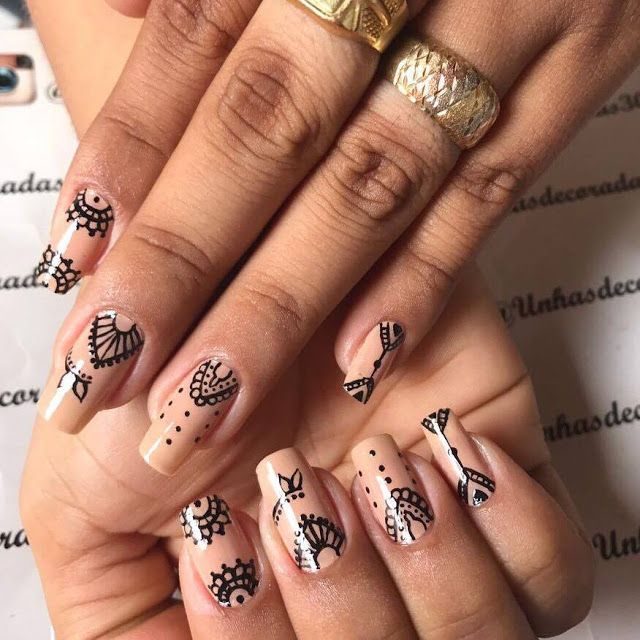 UNHAS DE GEL DECORADAS 2019 → Fotos, Ideias, Passo a Passo