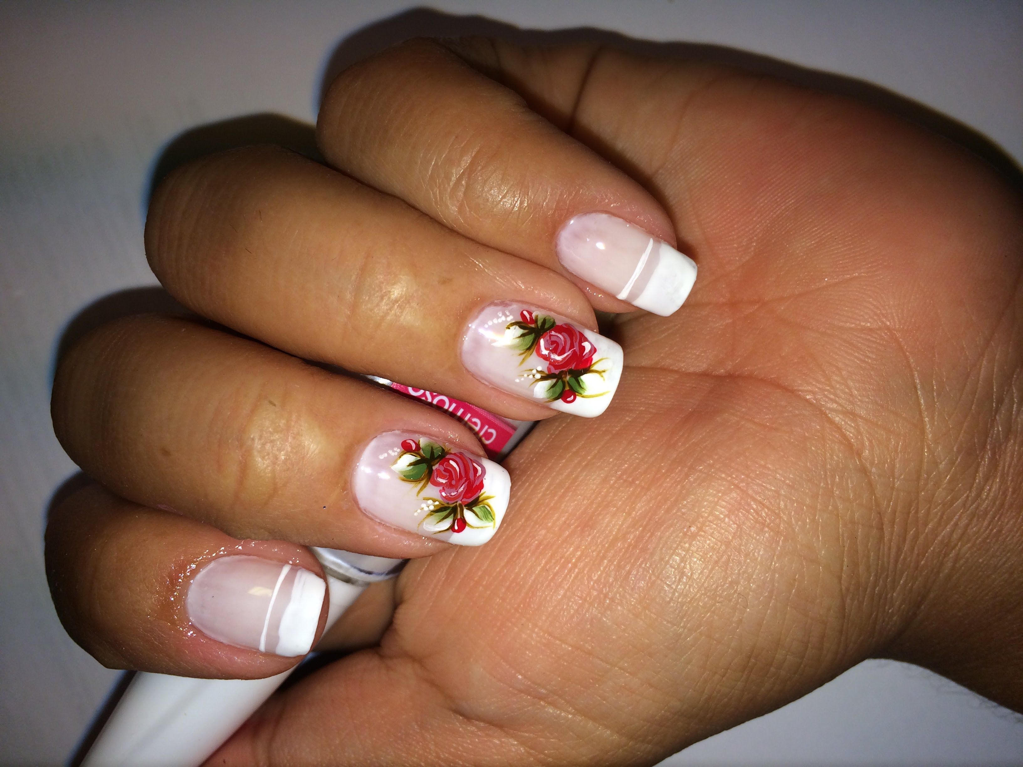 UNHAS DECORADAS COM ROSAS 2019 → Passo a Passo, FOTOS!!