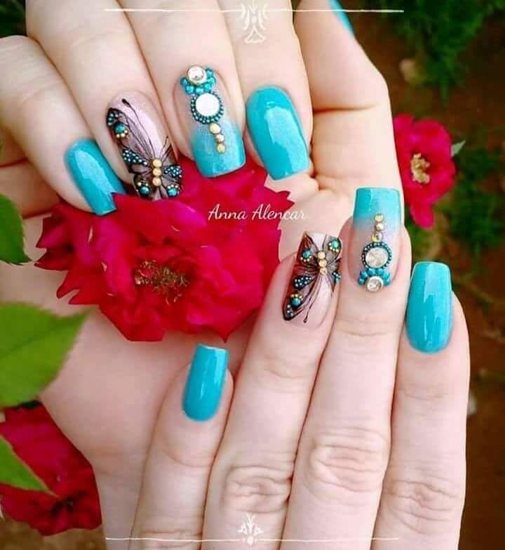 UNHAS DE GEL DECORADAS 2020 Lindas Fotos e DICAS!