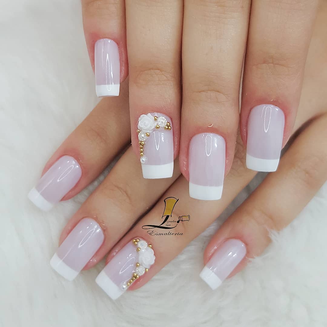 UNHAS DECORADAS PARA NOIVAS 2020 Ideias, Fotos e Passos!