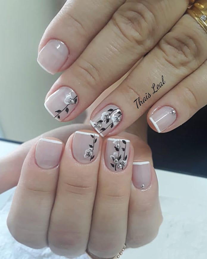 UNHAS DECORADAS CURTAS 2020 → Passo a Passo, Fotos e Vídeos