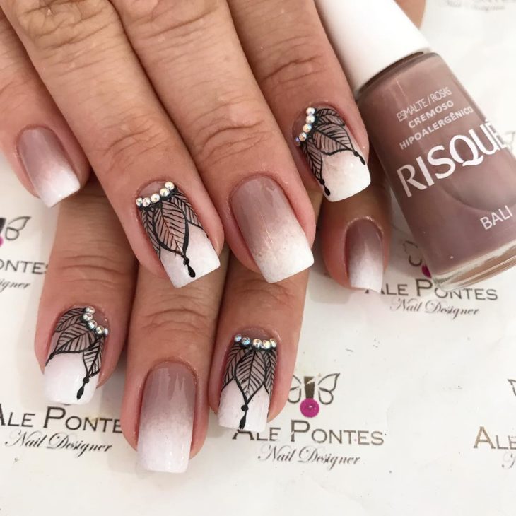 Unhas Decoradas Degradê 2020 → Passos, Fotos e Vídeos, Como Fazer?