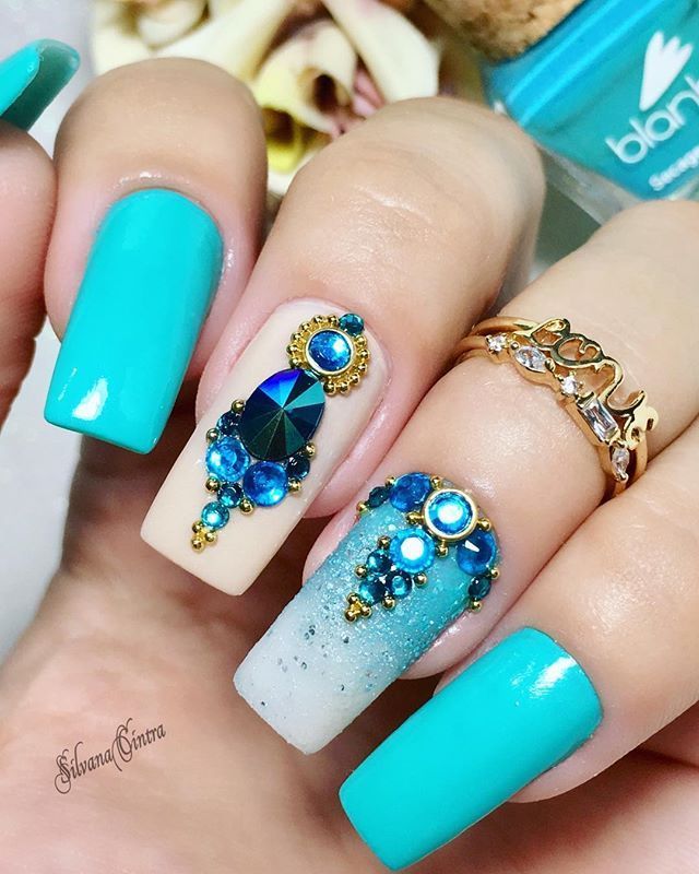 Unhas Decoradas Degradê 2020 → Passos, Fotos e Vídeos, Como Fazer?