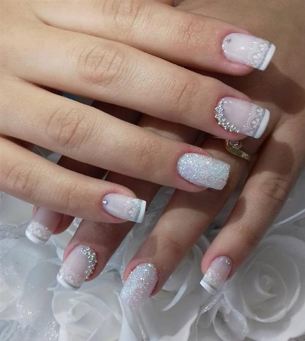UNHAS DECORADAS PARA CASAMENTO 2021 → Fotos, Passos, Dicas