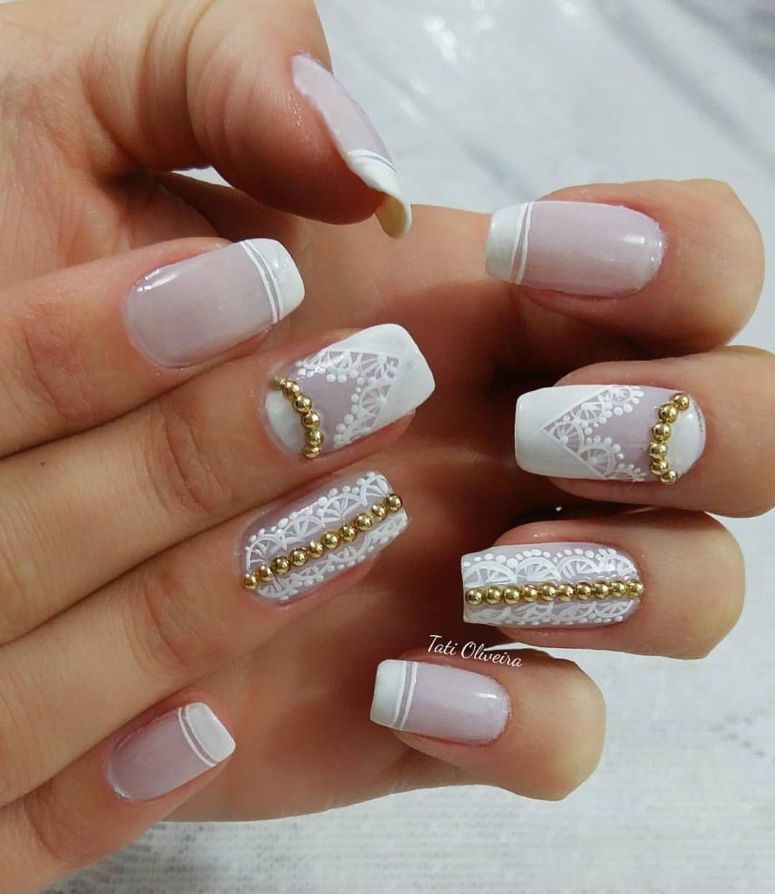UNHAS DECORADAS PARA CASAMENTO 2021 → Fotos, Passos, Dicas