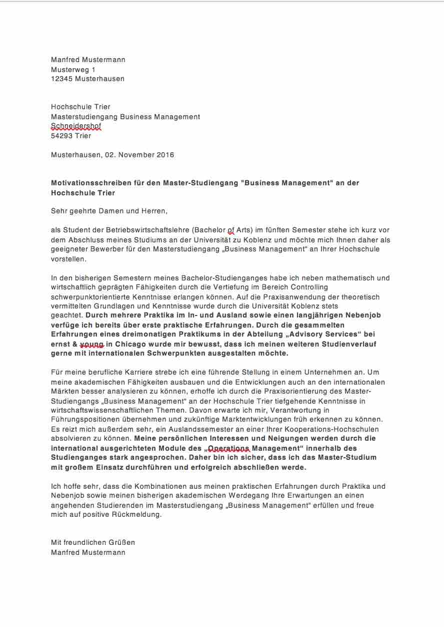 Motivationsschreiben Beispiel Lehrstelle - Financial Report
