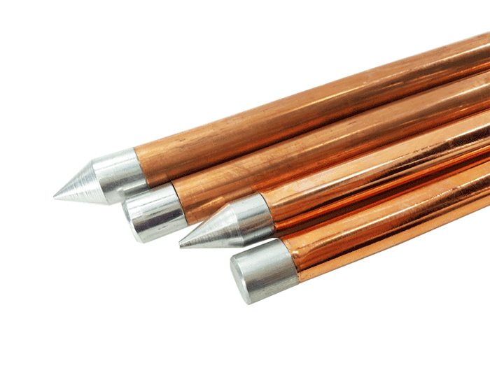 Copper Claded Stainless Steel Ground Rods