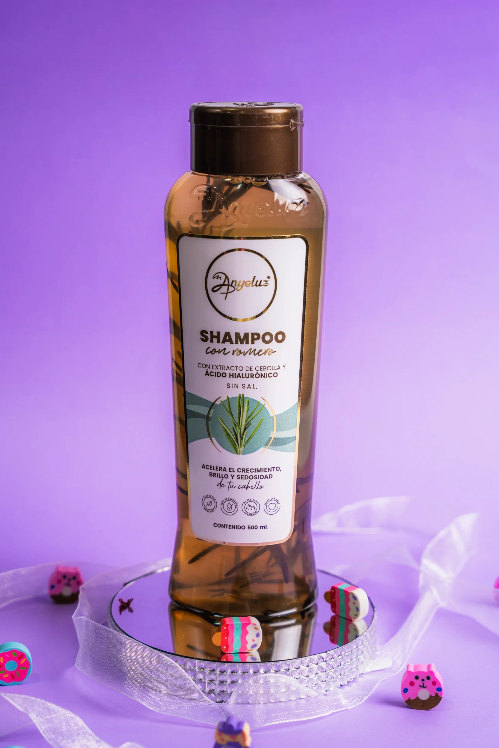 Shampoo de Romero Anyeluz unicacol