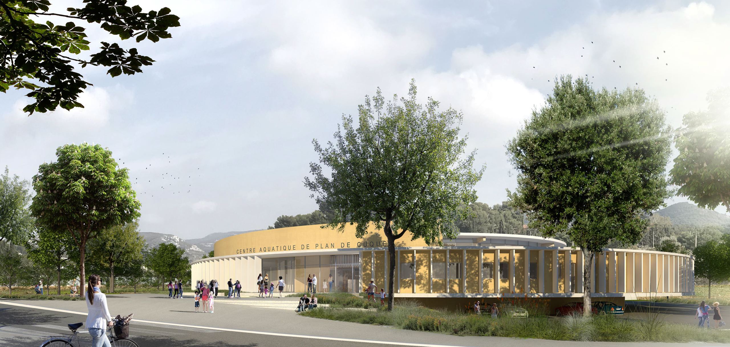 Centre aquatique de plandeCuques • UNIC architecture Architectes
