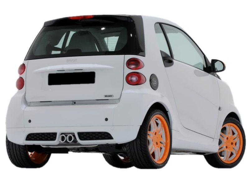Smart Fortwo Cabrio (0714) Spoiler Trás Brabus Unicartuning