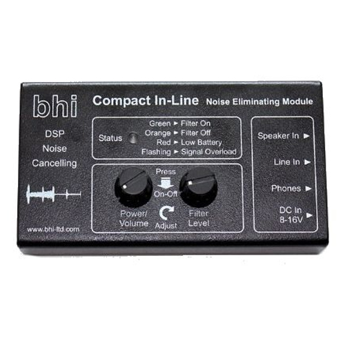 BHI Compact InLine DSP Noise Cancelling Module Radio