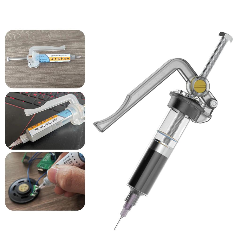 Effortless Solder Paste Glue Gun Radio