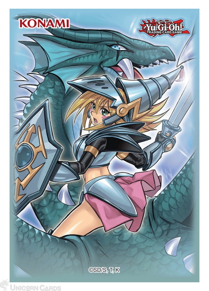 YuGiOh! Dark Magician Girl the Dragon Knight Cards Sleeves Official