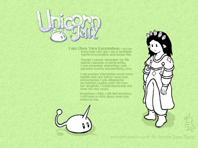 UNICORN JELLY by Jennifer Diane Reitz