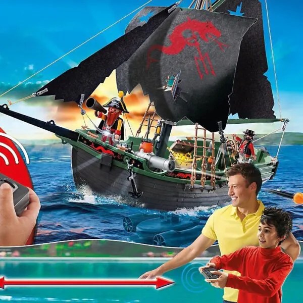 Remote Control Pirate Ship Unicun