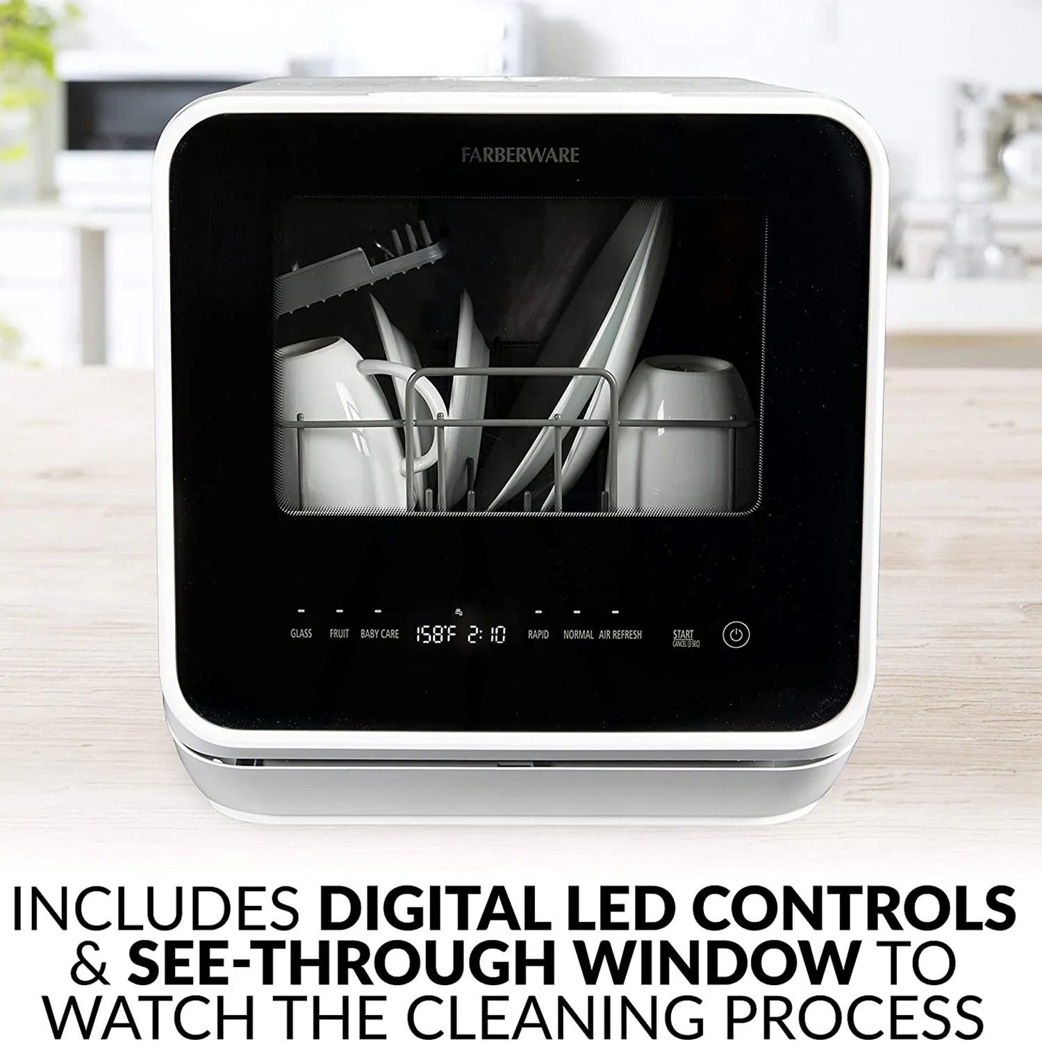 Countertop Dishwasher No Plumbing Required Unicun