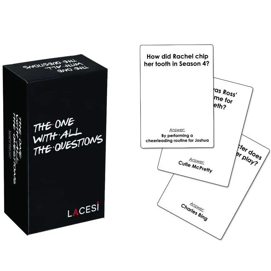 Friends Themed Cards Against Humanity Game Unicun