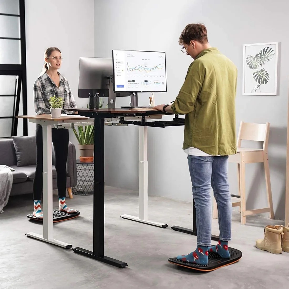 Ergonomic Balance Board For Standing Desks Unicun