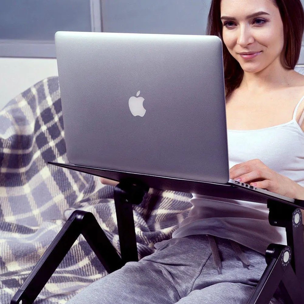 Adjustable Laptop Stand with Mouse Pad Unicun