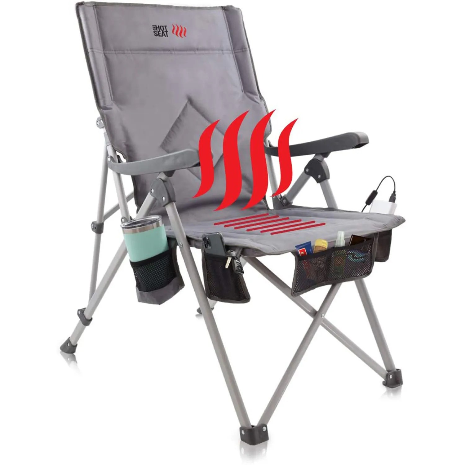 Heated Folding Chair Unicun