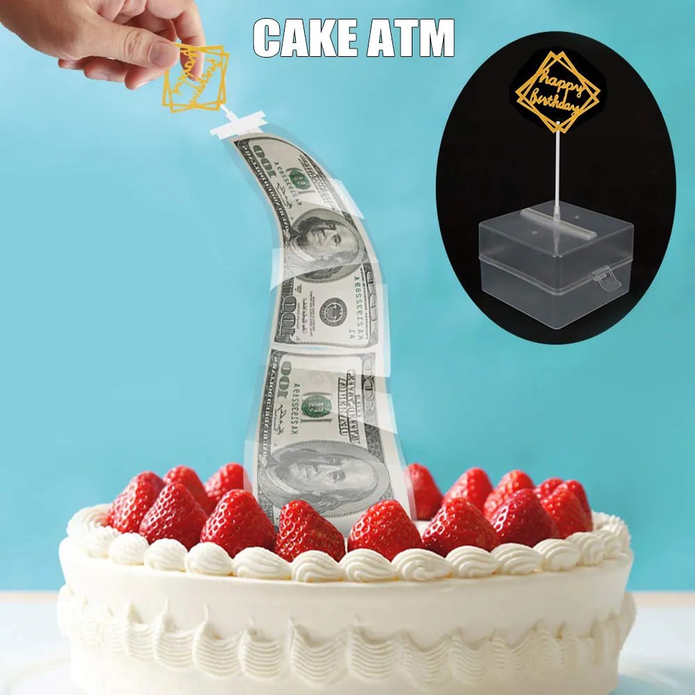 The Money Cake CashFilled Cake Topper Unicun