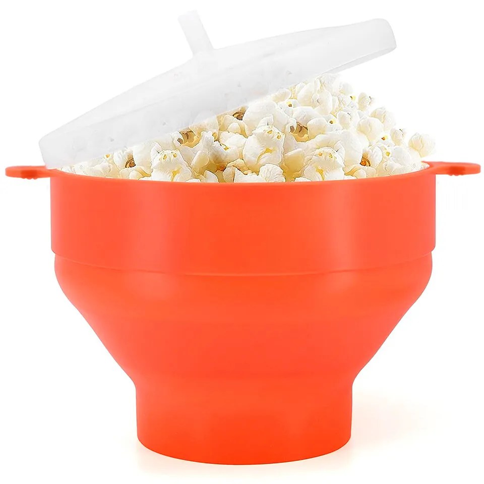Collapsible Silicone Microwave Bowl for Popcorn - Unicun