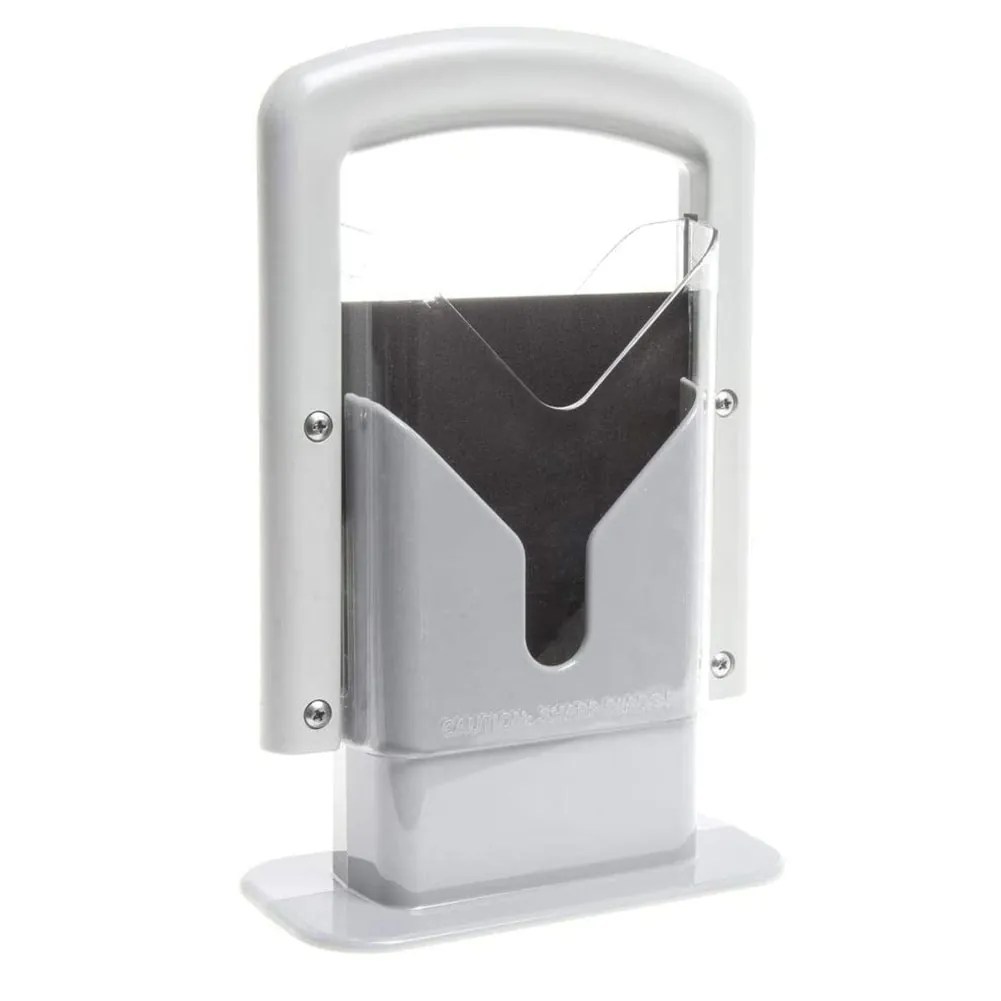 Stainless Steel Bagel Slicer For Small and Large Bagels Unicun