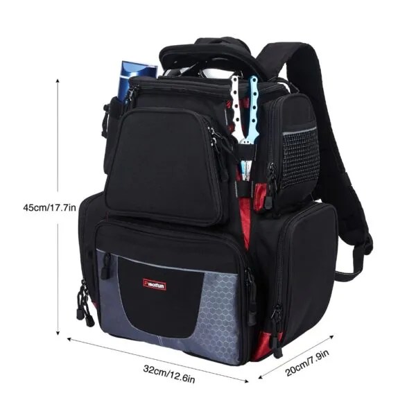 Waterproof Fishing Tackle Backpack Unicun