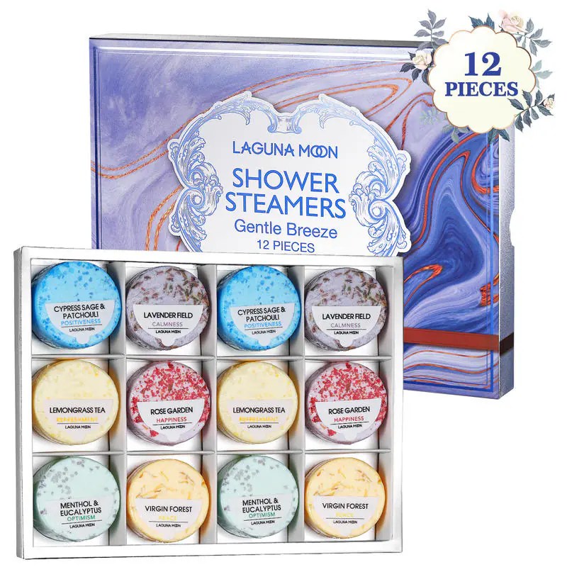 Aromatherapy Shower Steamers [12 Pcs] Unicun